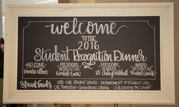 Student Recognition Dinner