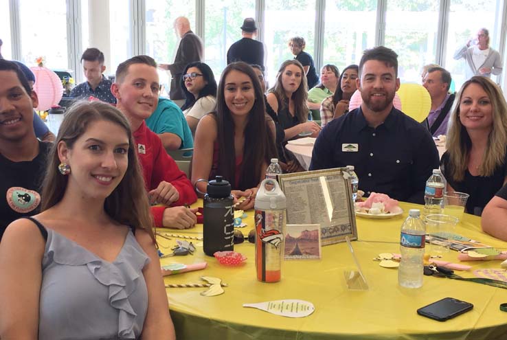 Students, faculty and staff at the transfer Recognition Luncheon