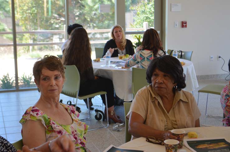 Faculty and staff at the Retiree Brunch
