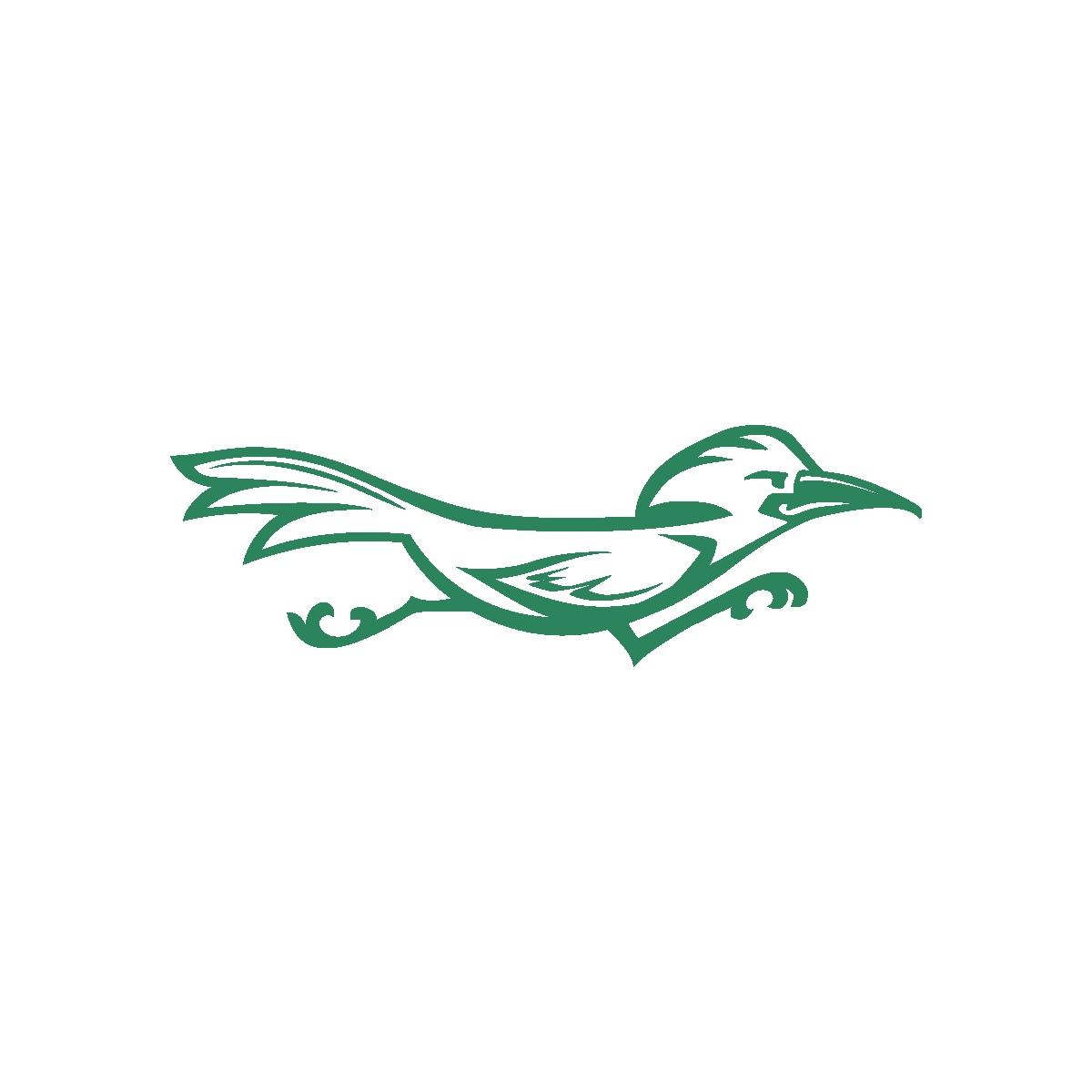 Athletics mascot - green