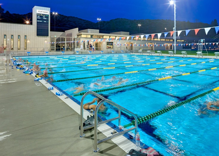  the Aquatics Center Pool