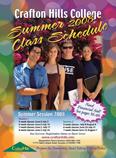 Cover of Summer 2008 Schedule of Classes