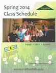 Spring 2014 Class Schedule