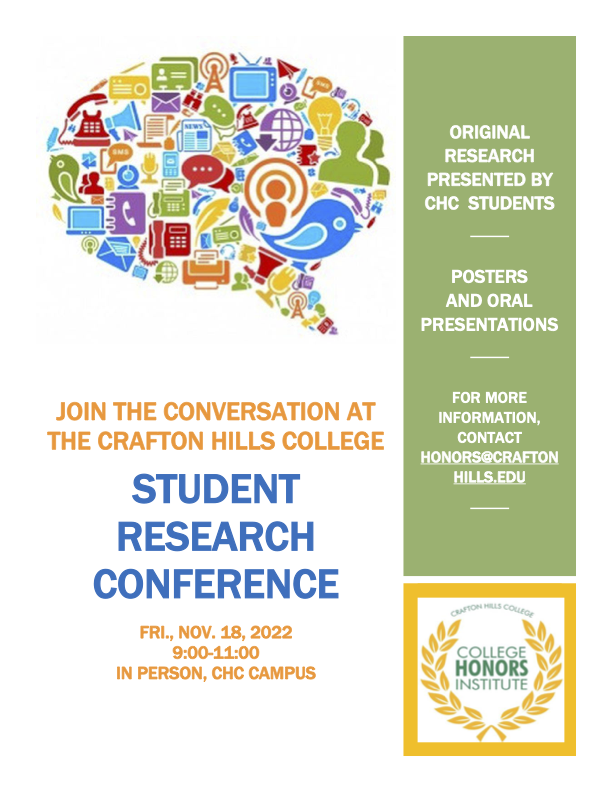 Research Conference 2022 Flyer