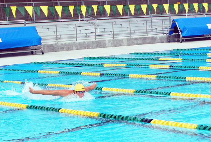 Man swimming