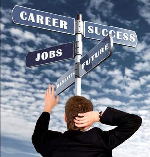 man deciding career, jobs