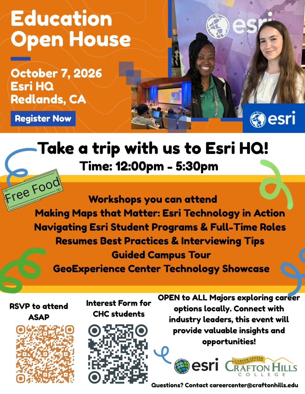 ESRI Education Open House Trip