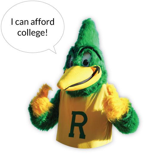 I can afford college!