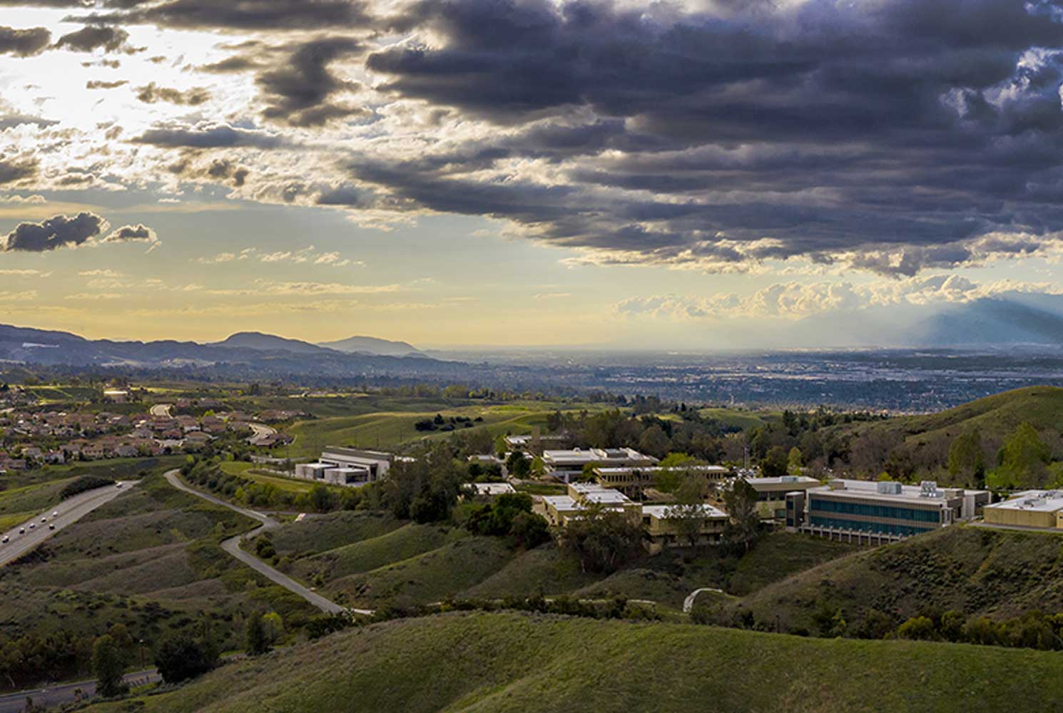 Flyover of Crafton Hills College