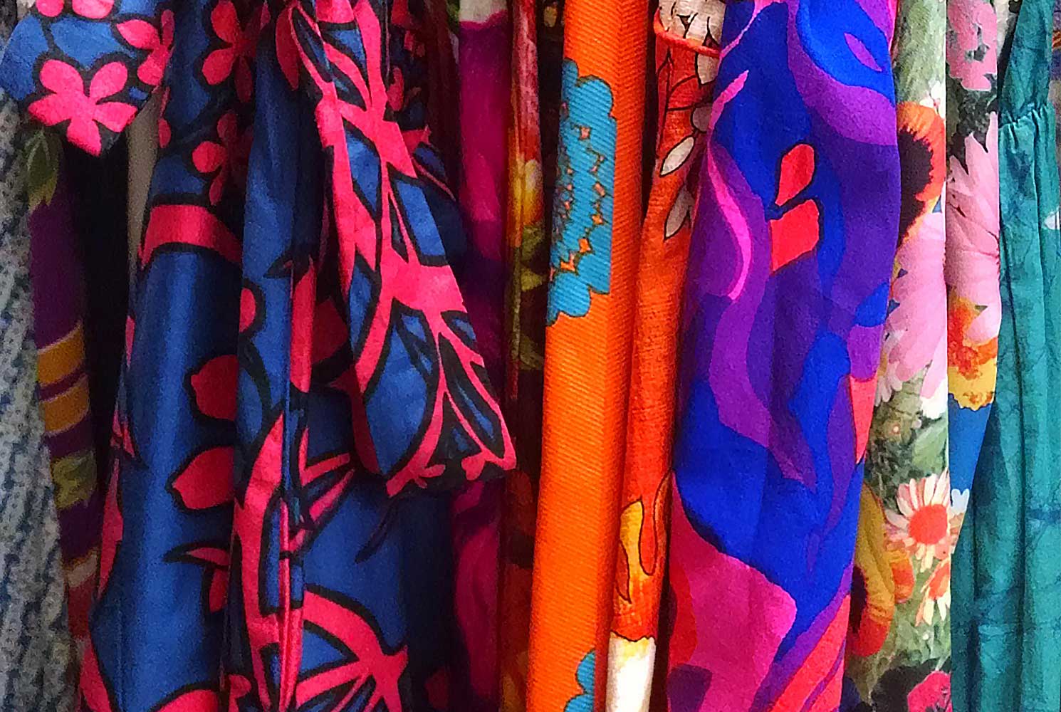 Colorful fabric