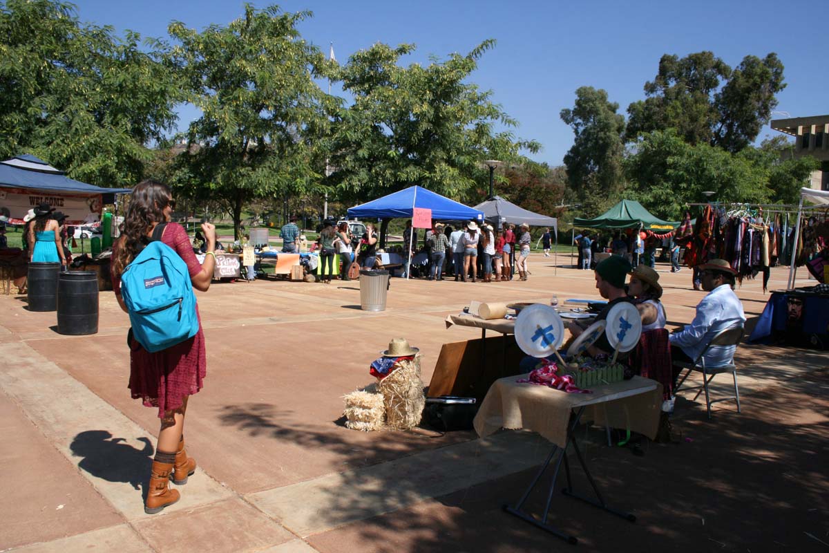 People enjoying Club Rush