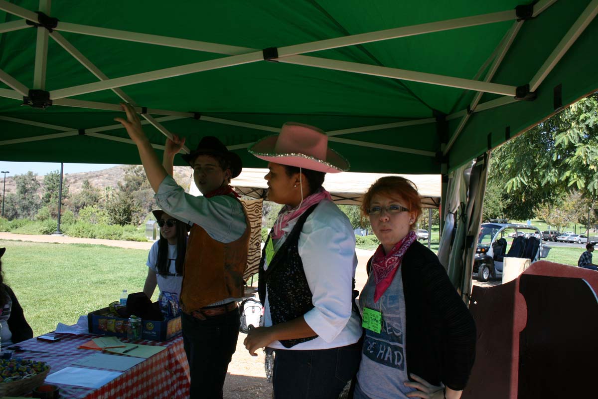 People enjoying Club Rush