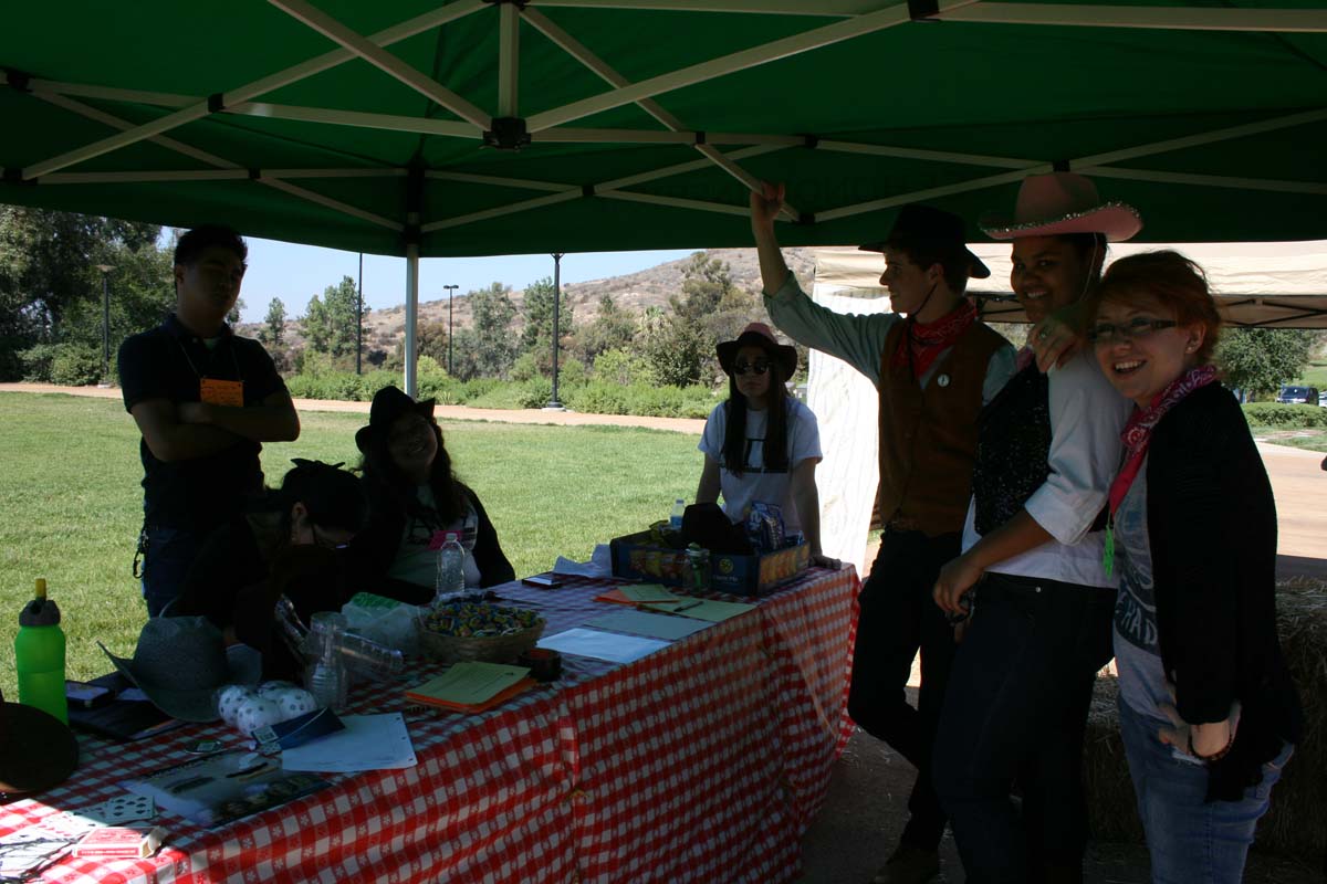 People enjoying Club Rush