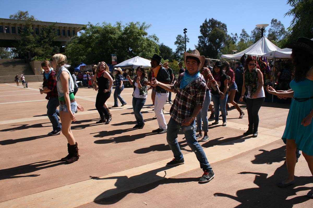 People enjoying Club Rush