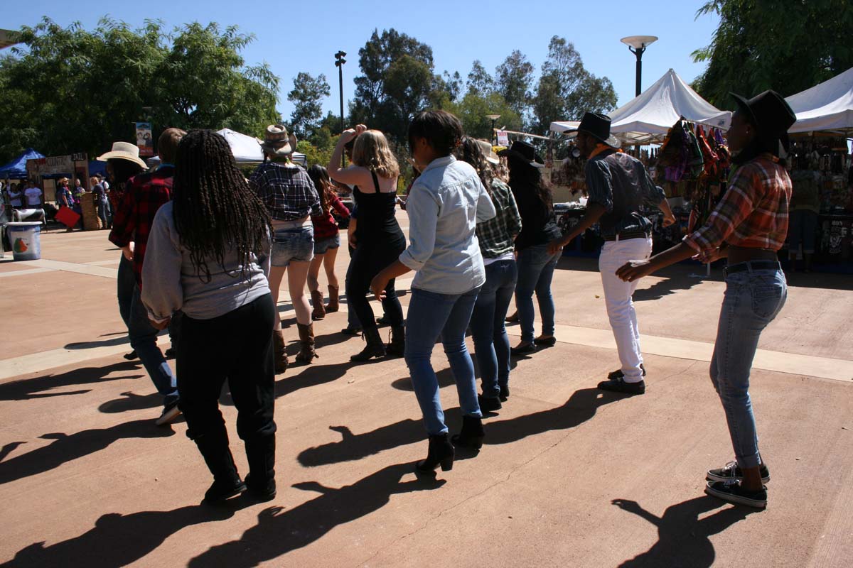 People enjoying Club Rush