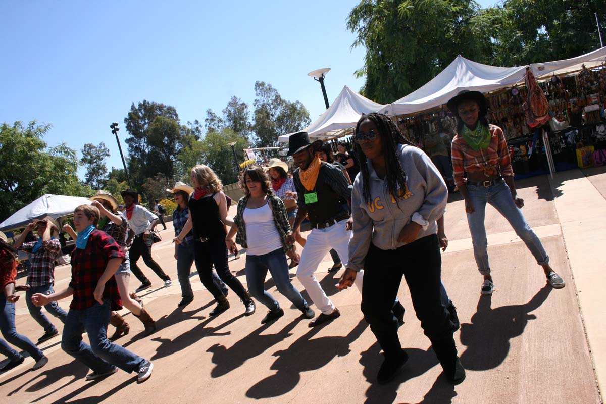 People enjoying Club Rush