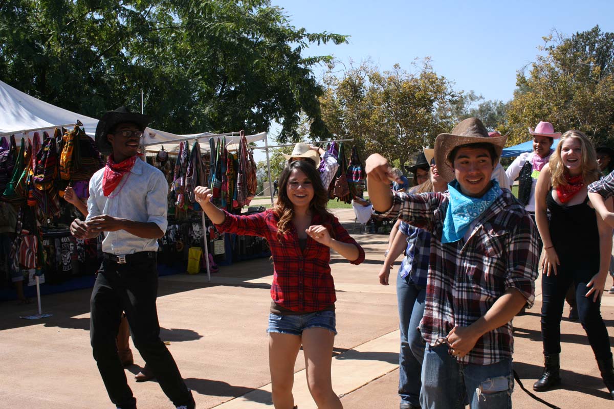 People enjoying Club Rush