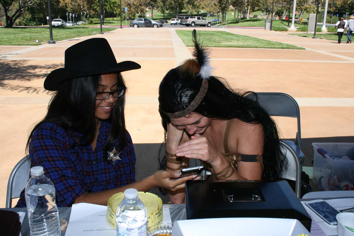 People enjoying Club Rush