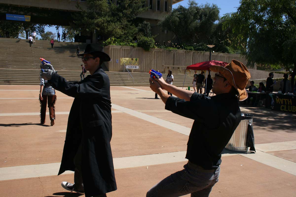 People enjoying Club Rush