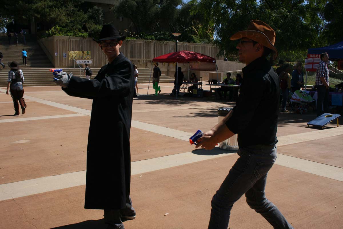 People enjoying Club Rush