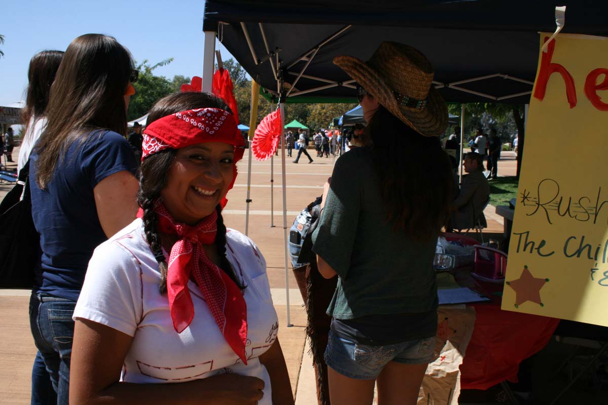 People enjoying Club Rush