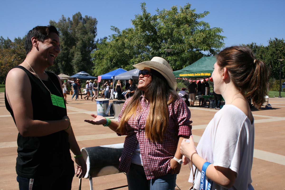 People enjoying Club Rush