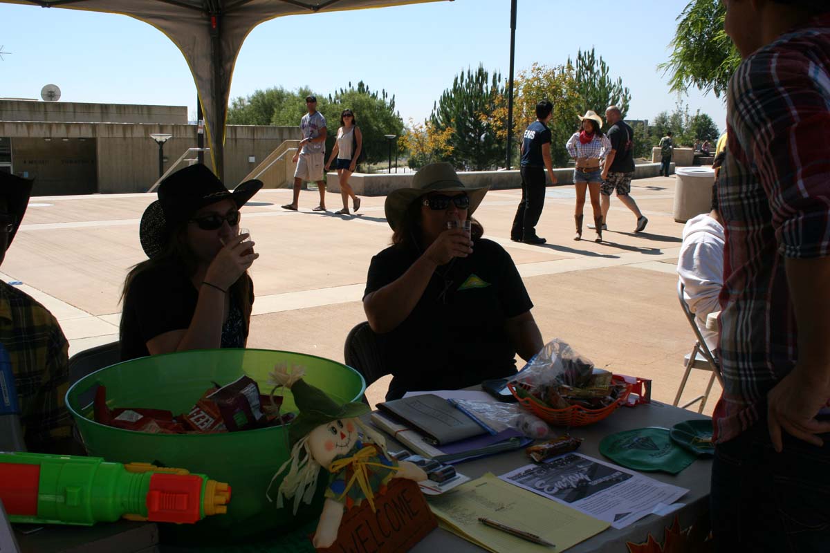 People enjoying Club Rush