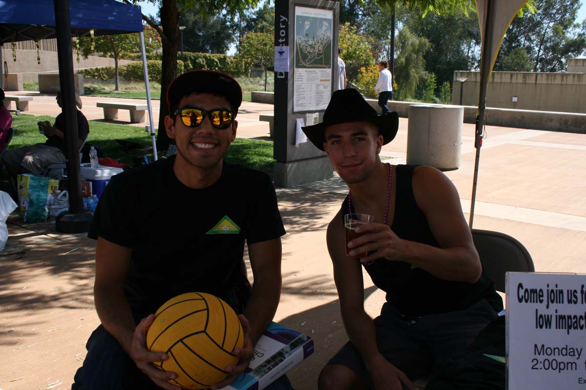 People enjoying Club Rush