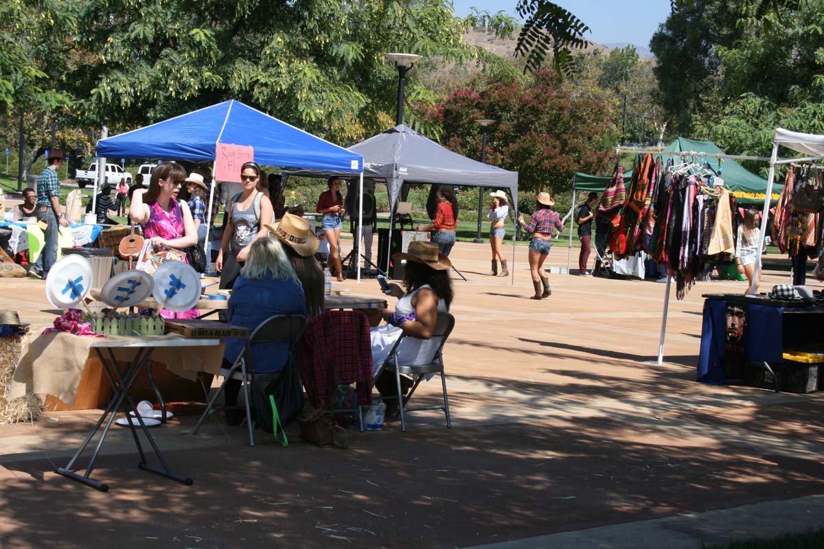 People enjoying Club Rush