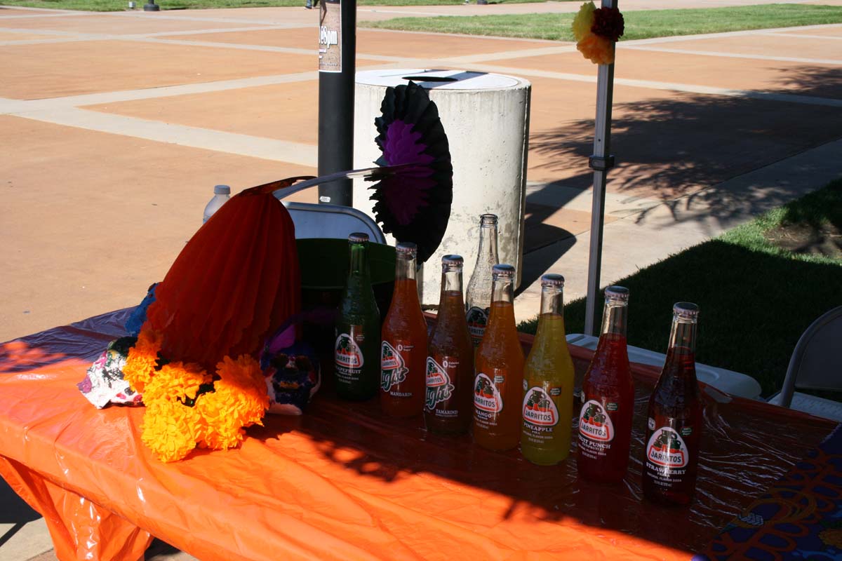 People enjoying Day of the Dead