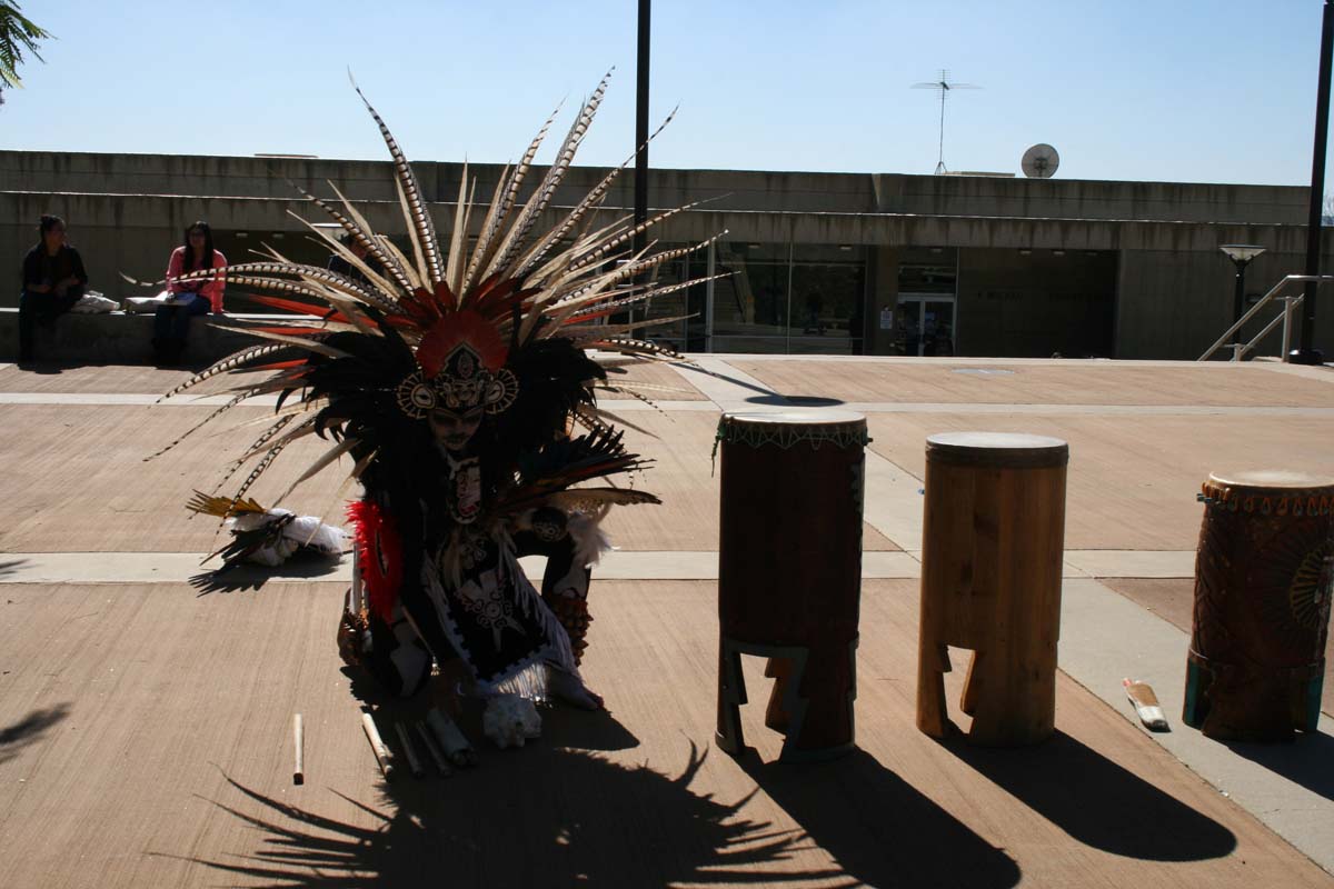 People enjoying Day of the Dead
