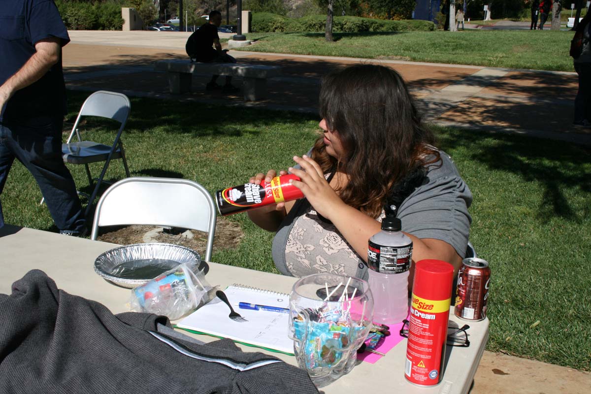 People enjoying Day of the Dead