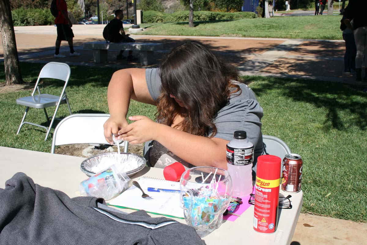 People enjoying Day of the Dead