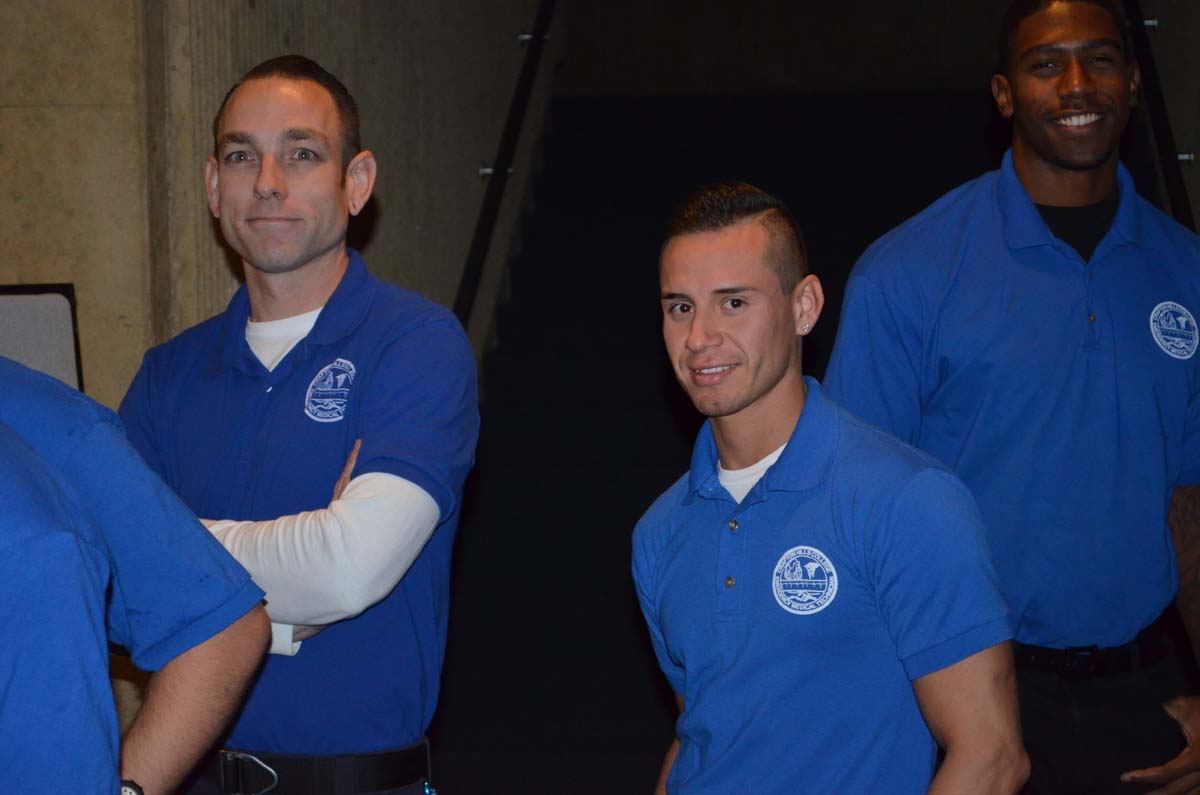 People at the EMT Graduation