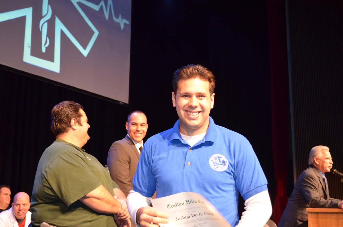 People at the EMT Graduation