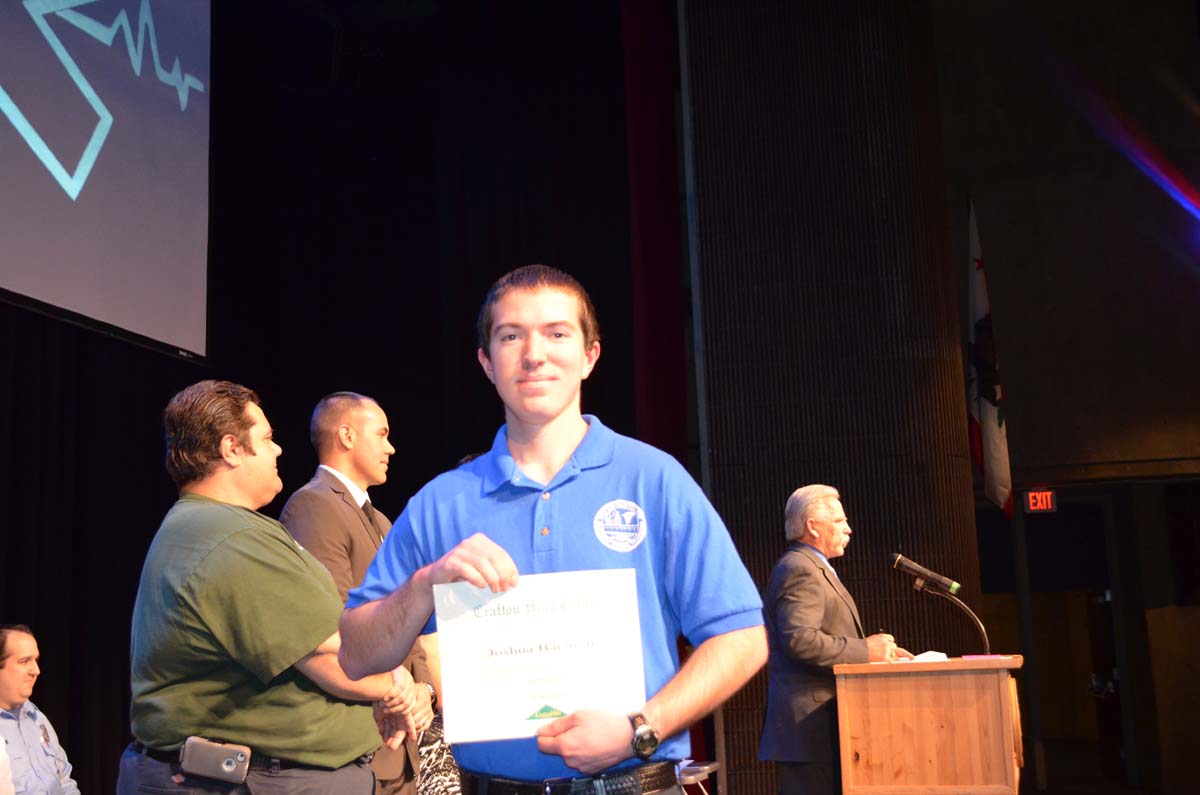 People at the EMT Graduation