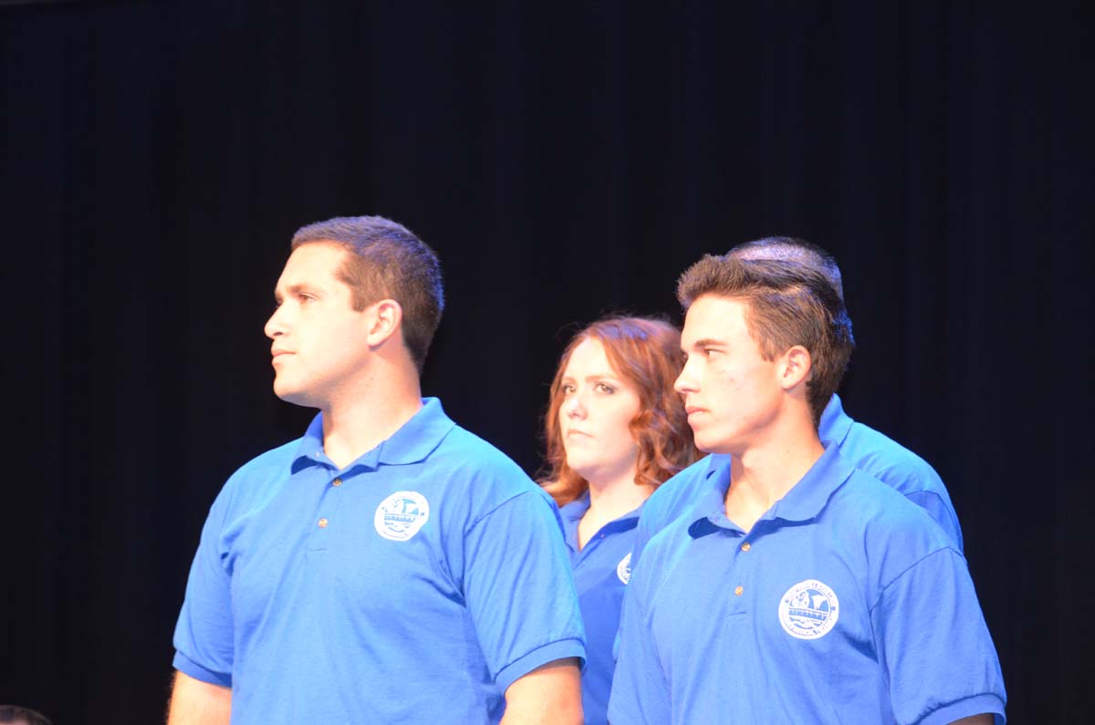 People at the EMT Graduation