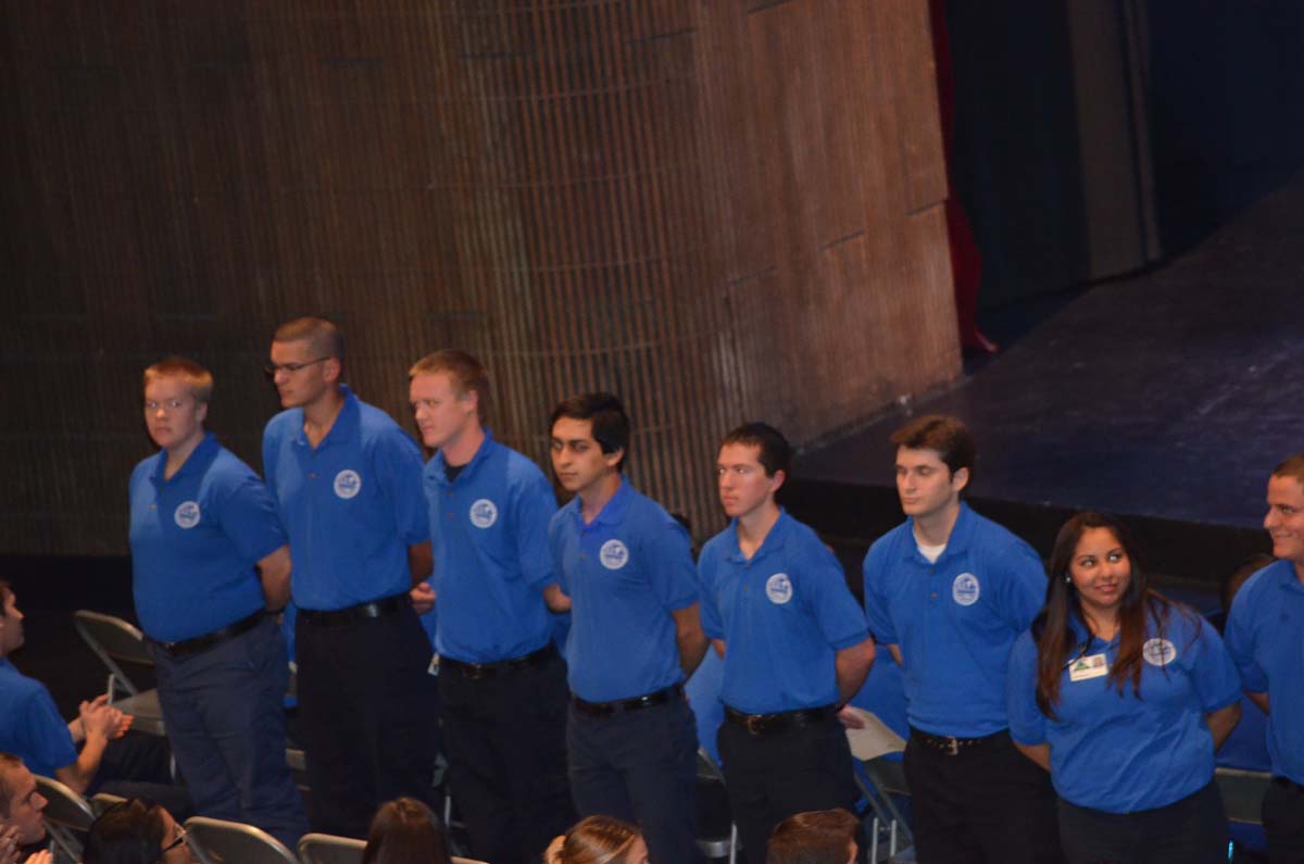 People at the EMT Graduation