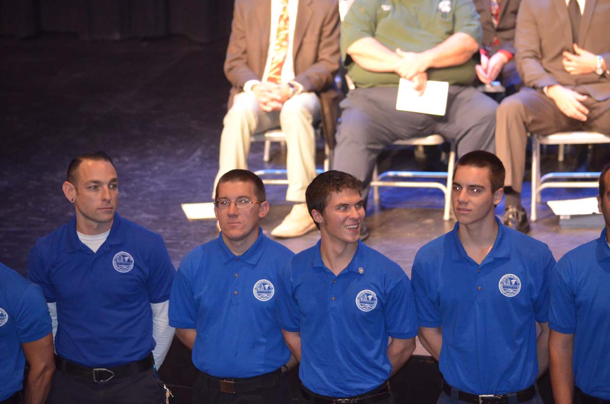 People at the EMT Graduation