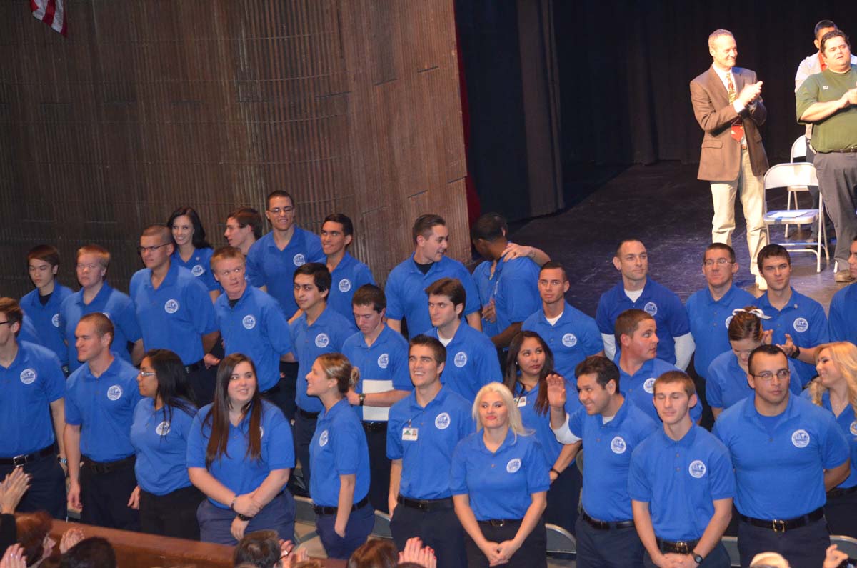 People at the EMT Graduation