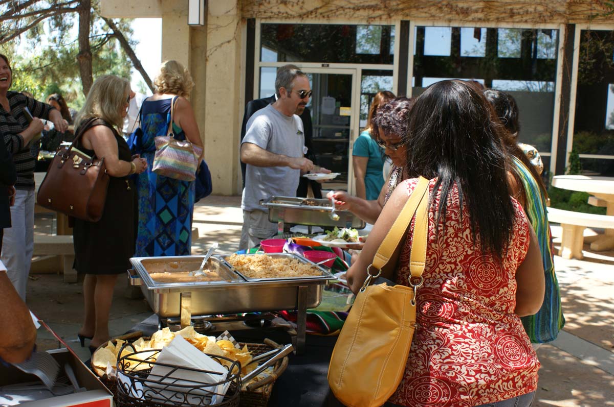 Faculty and Staff at Opening Day