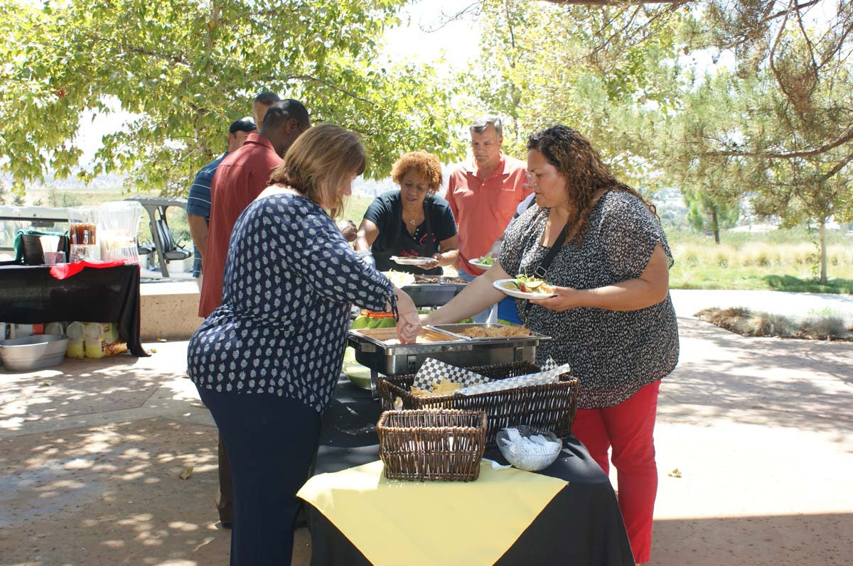 Faculty and Staff at Opening Day