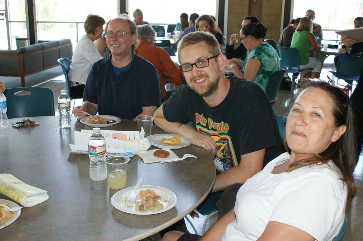 Faculty and Staff at Opening Day