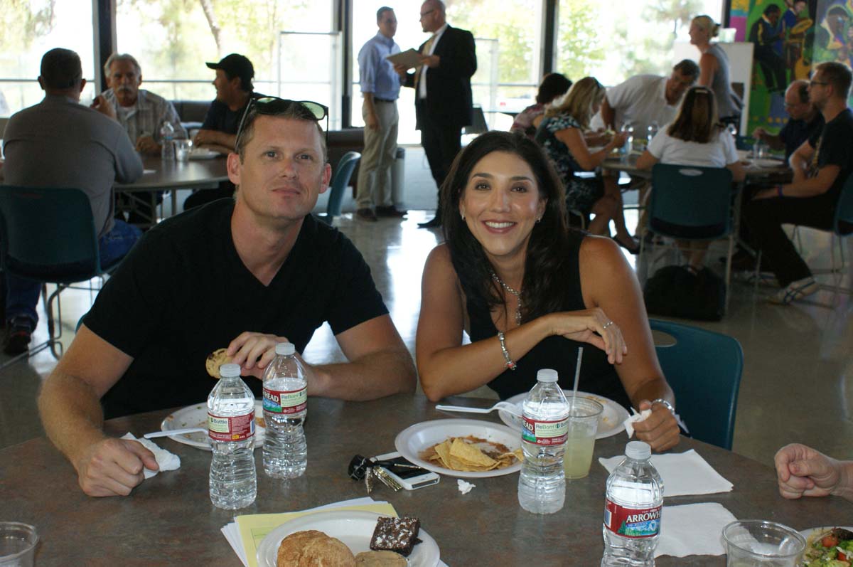 Faculty and Staff at Opening Day
