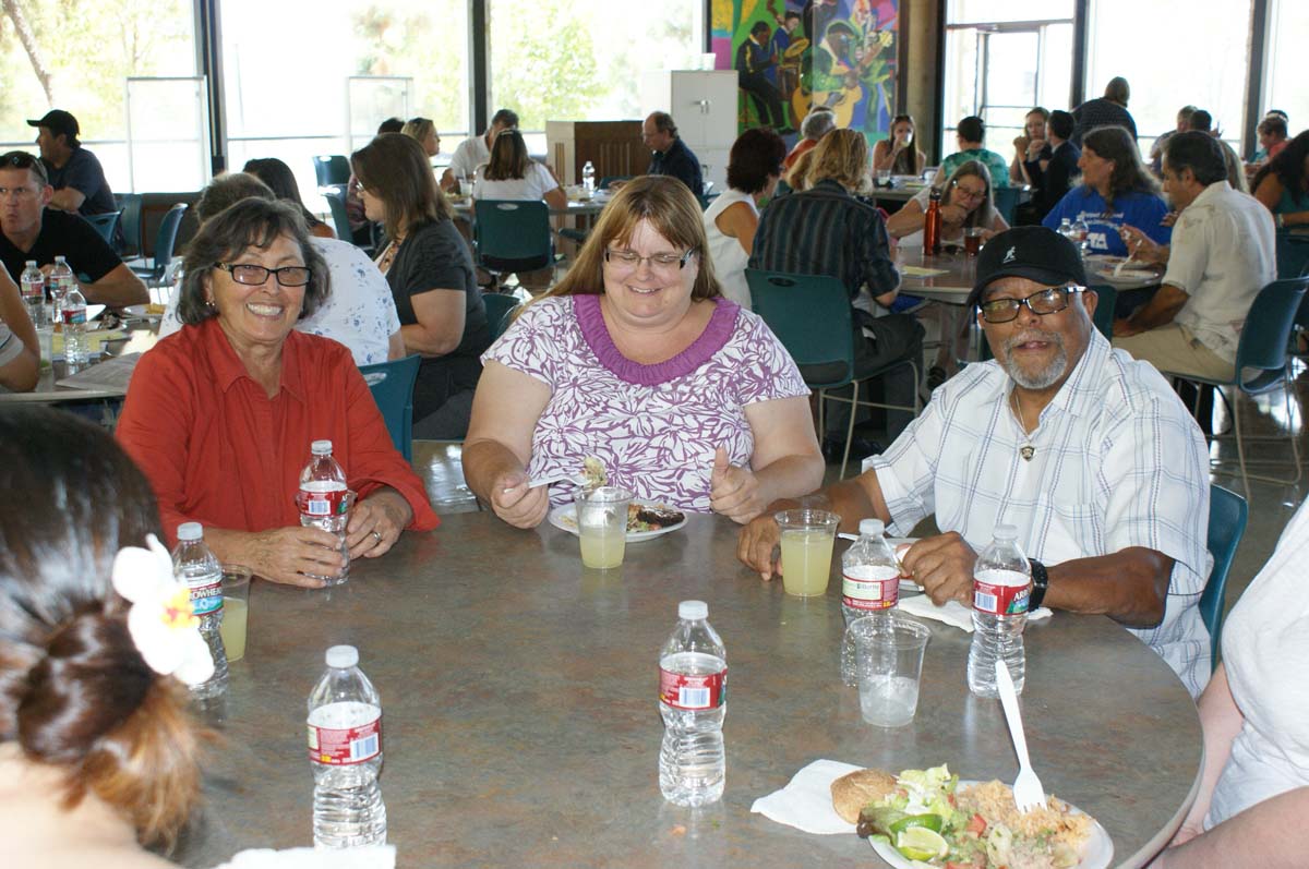 Faculty and Staff at Opening Day