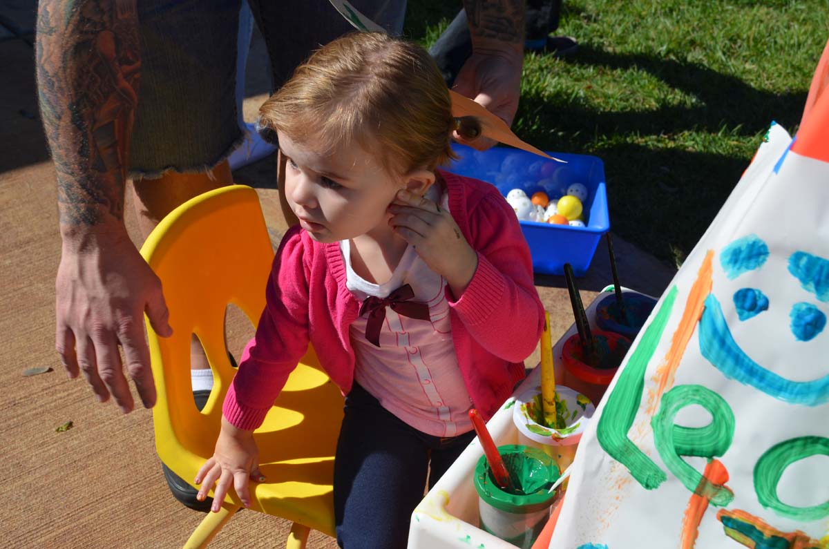 People enjoying Family Fest