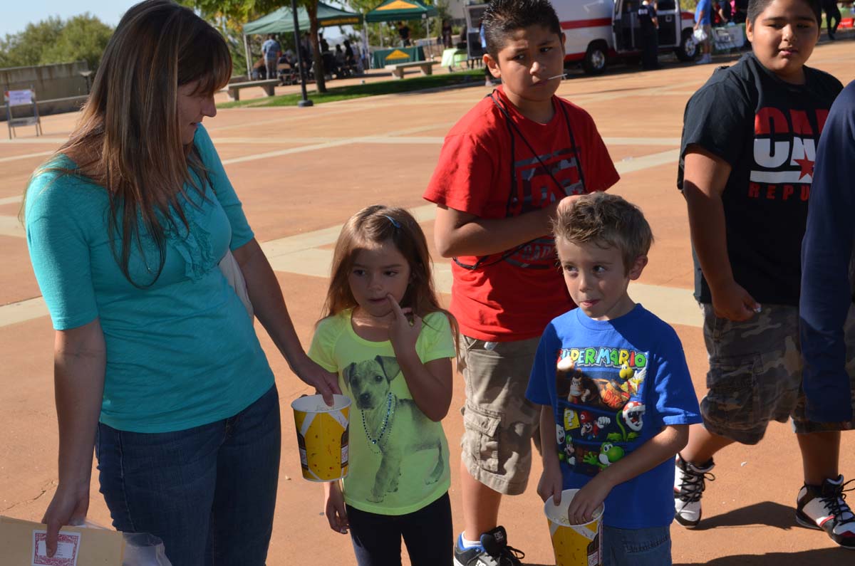 People enjoying Family Fest