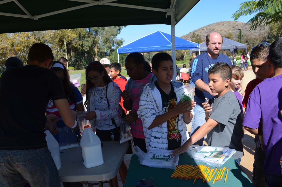 People enjoying Family Fest