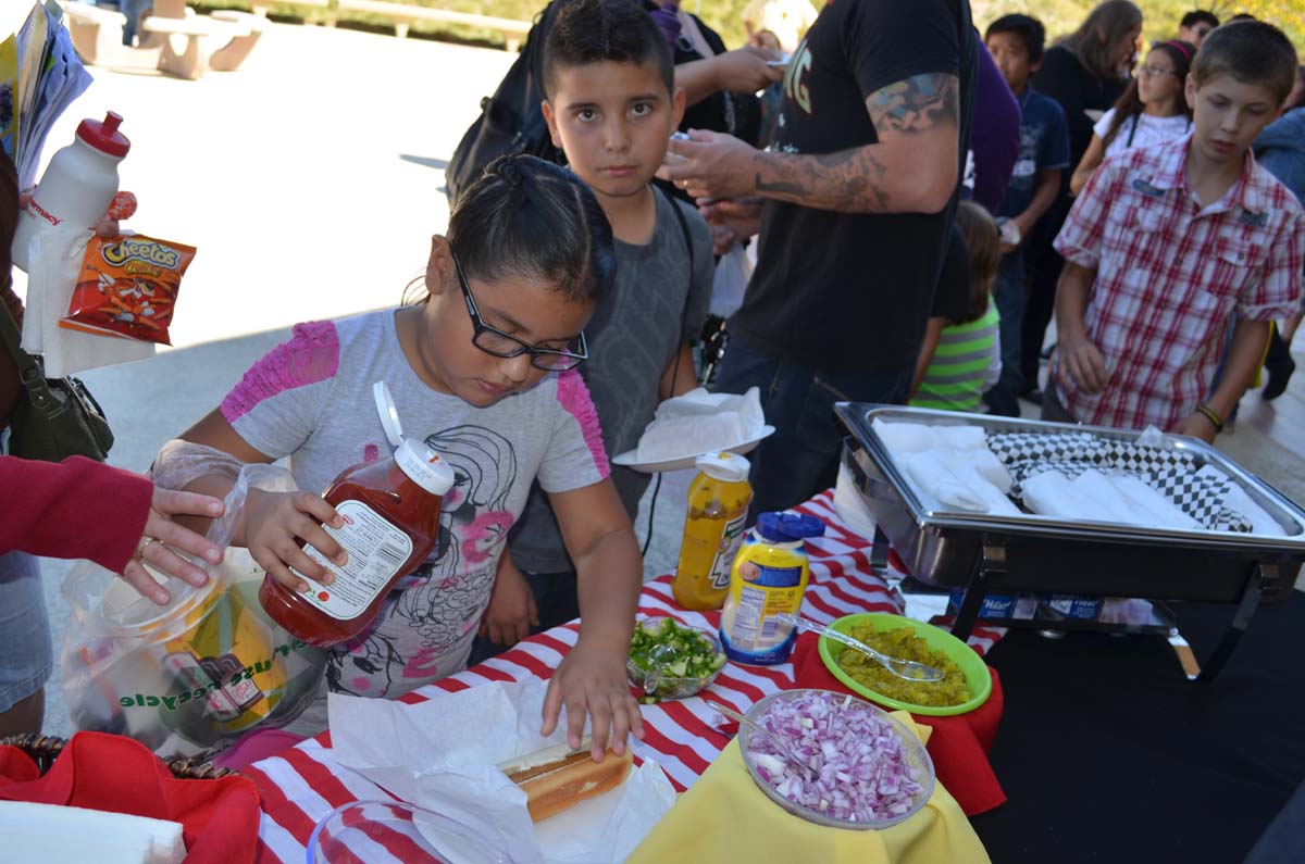 People enjoying Family Fest
