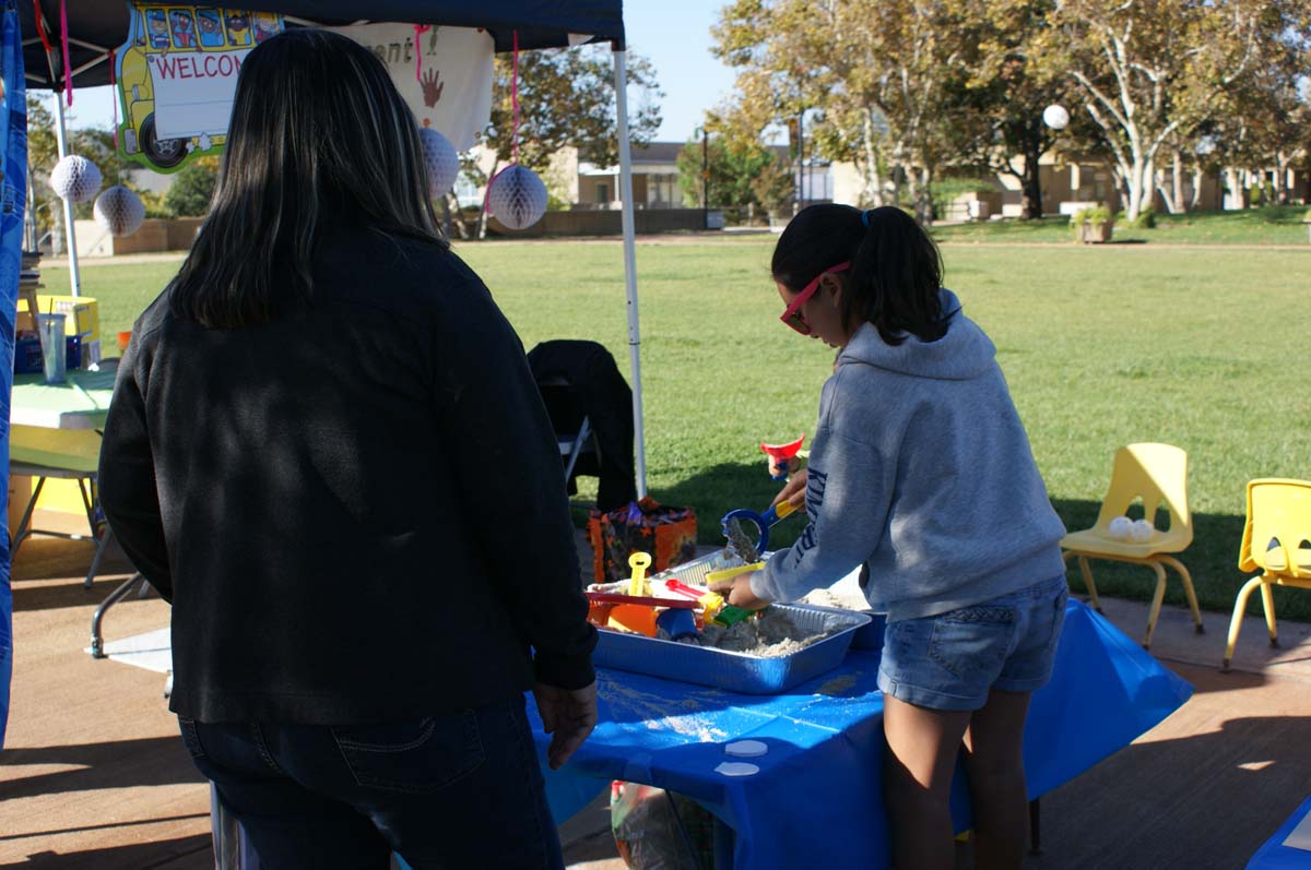 People enjoying Family Fest
